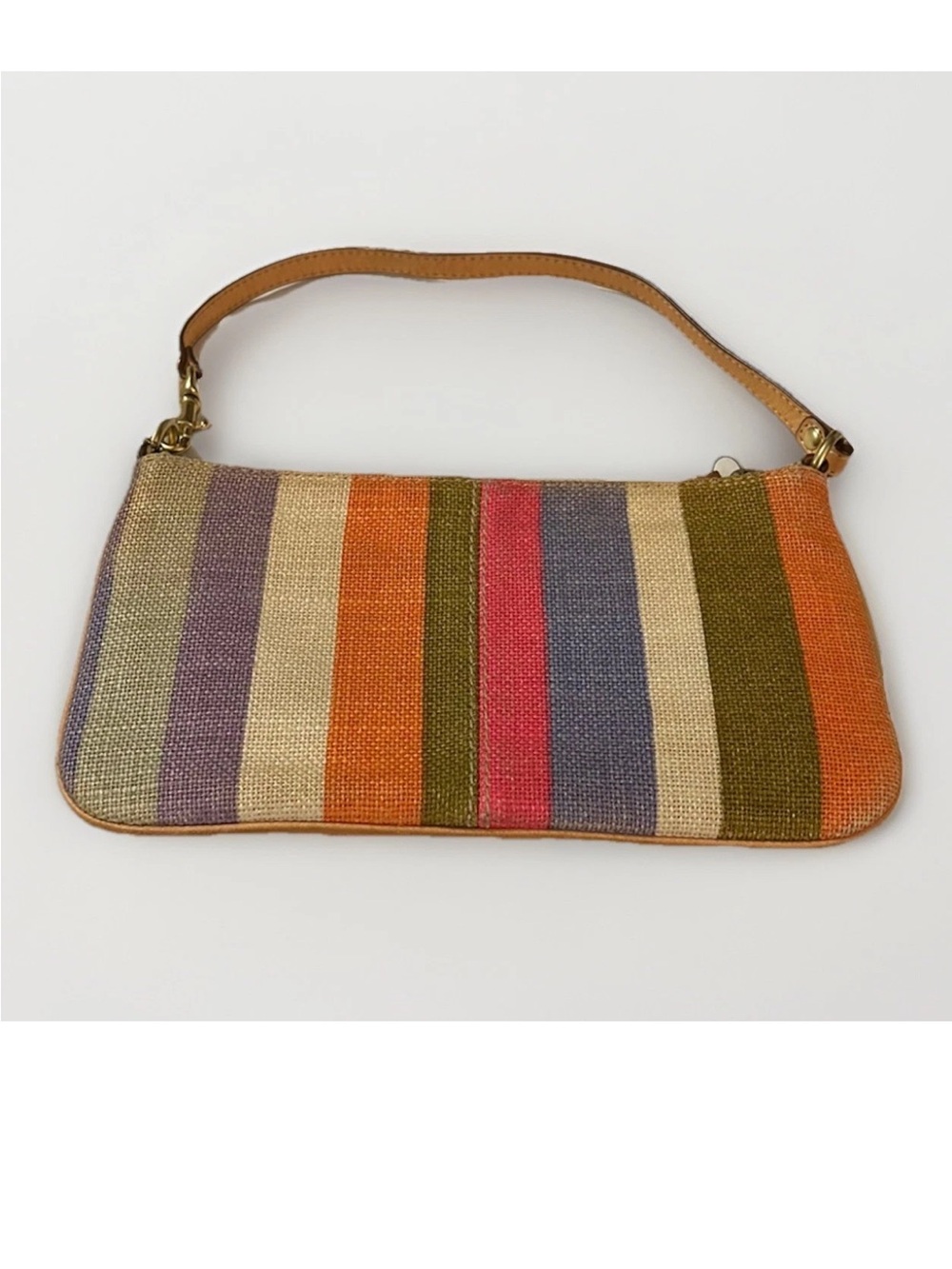 Coach Hamptons 10th Anniversary Archive Shoulder Bag/Lg. Wristlet Set, Leather - Picture 11 of 14